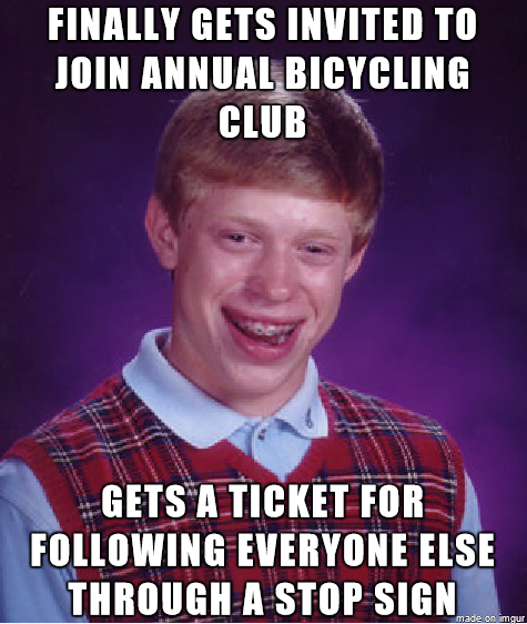Stick with the group they say
