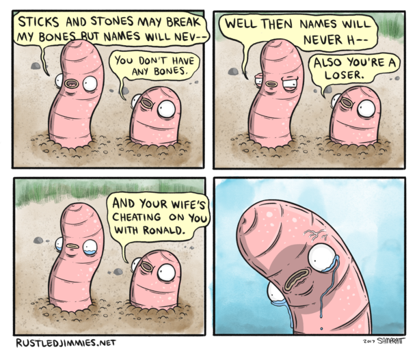 Sticks and stones