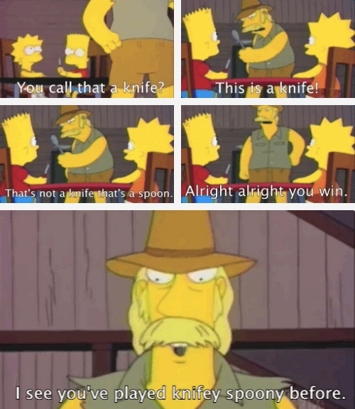Still by far my favourite Simpsons scene