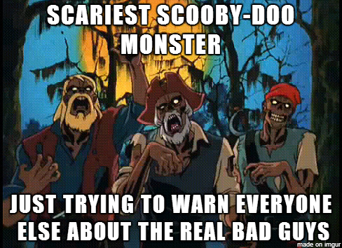 Still the scariest Scooby-Doo monster of all time and the most misunderstood