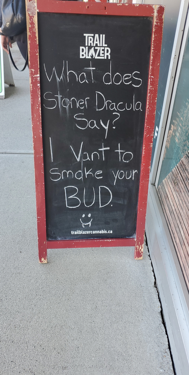 stoner Dad sign