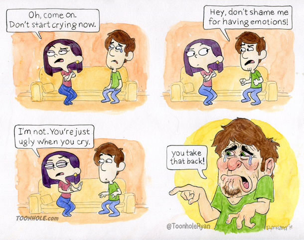 Stop crying
