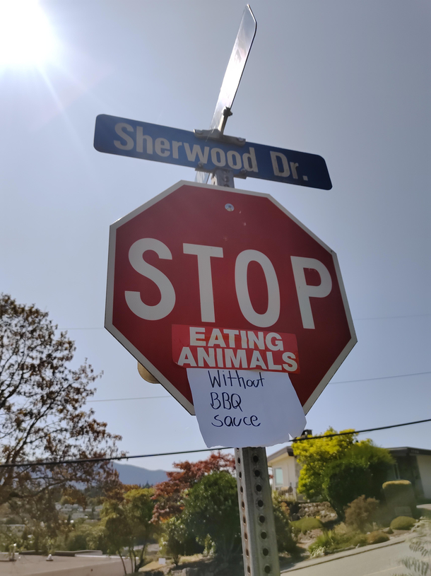 Stop eating animals