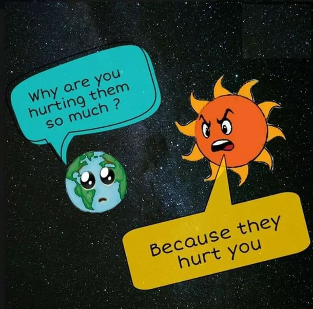 Stop hurting earth