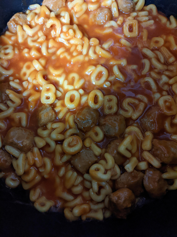 Stop playing with your food