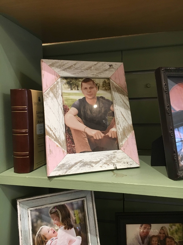 Store put photo of Michael Cera in one of the frames they were selling