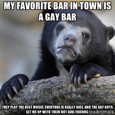 Straight male confession