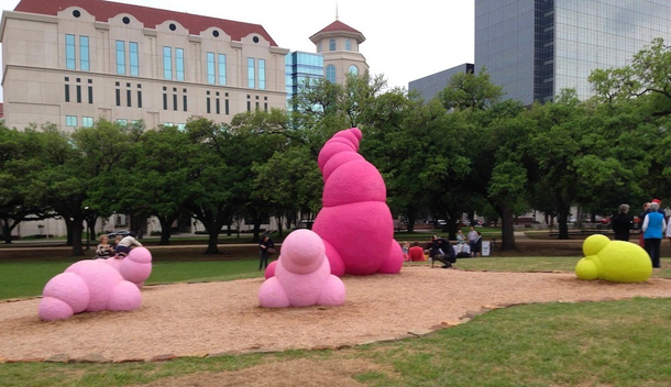 Strange art sculptures continued