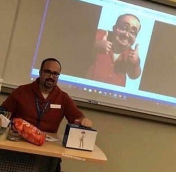 Striking resemblance