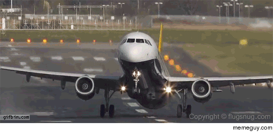 Strong crosswinds winds take-off
