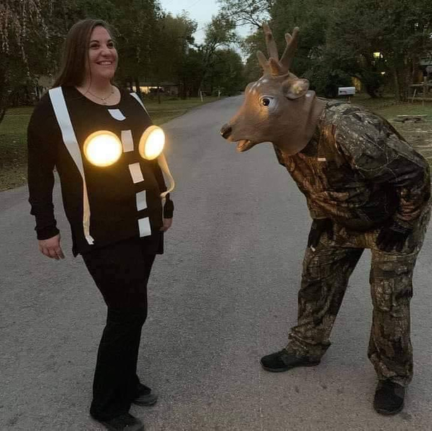 Stuck in the headlights