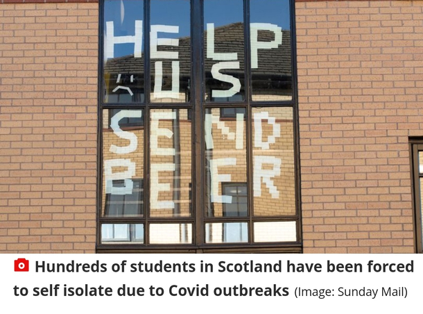 Students in Scotland need help