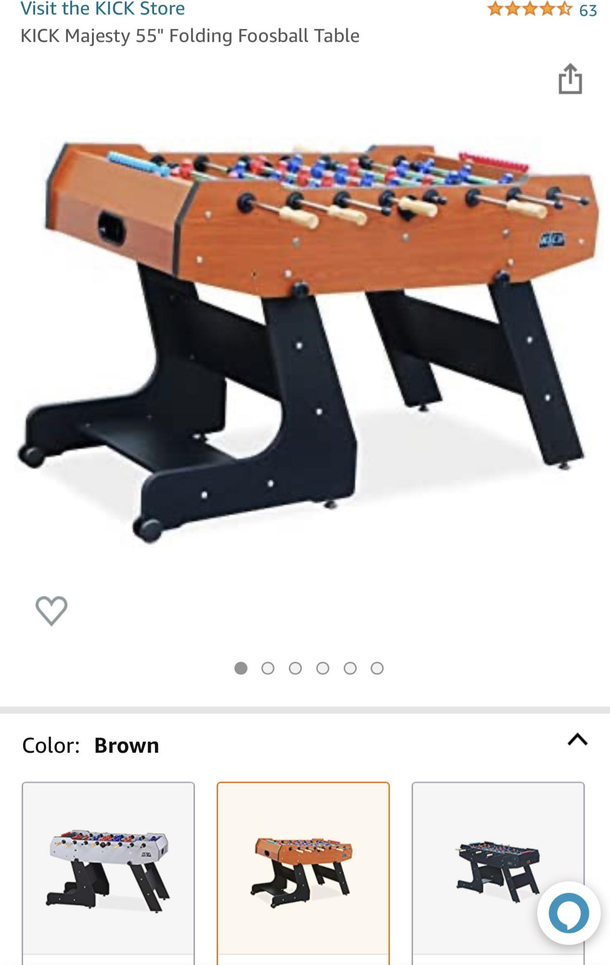Submissive Foosball Table