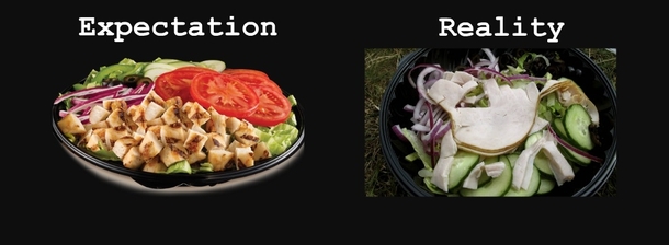 Subway salads