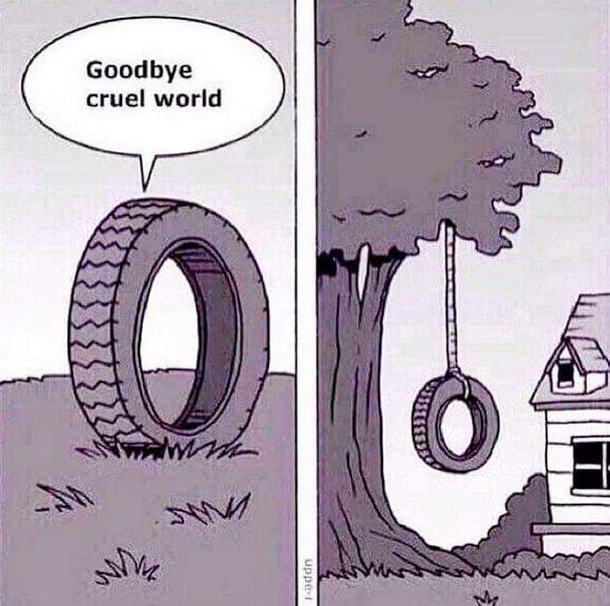 Such a cruel cruel world