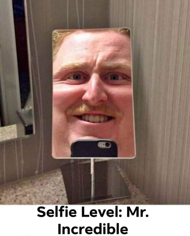 Such an incredible selfie