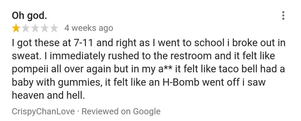 Sugar free gummy bear review is lit