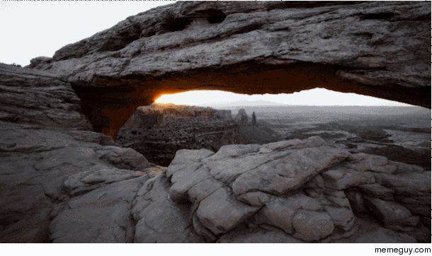 Sunrise Mesa Arch Canyonlands National Park