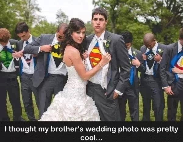 Super groomsmen