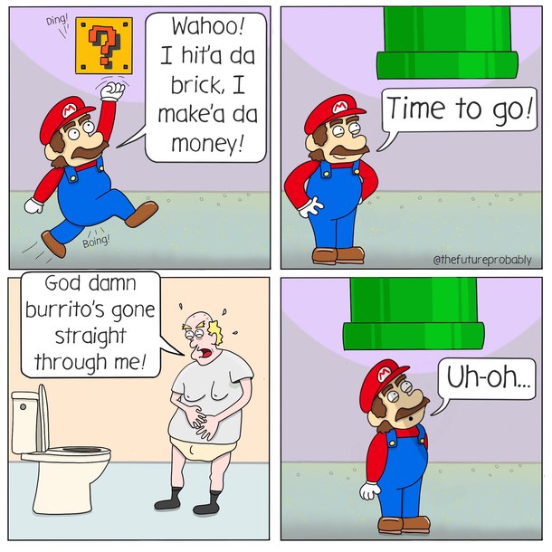 Super Mario Pipe Mishap 