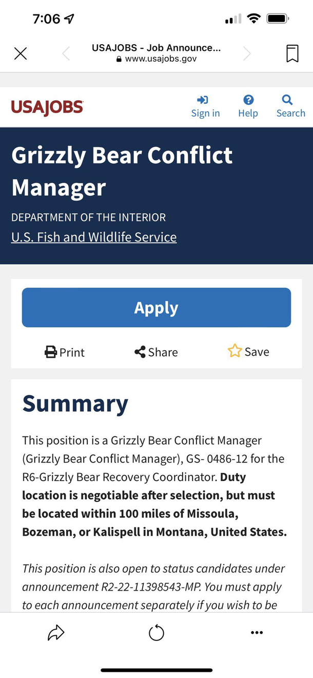 Sure I have a few questions Just wondering what happened to the last person in this role