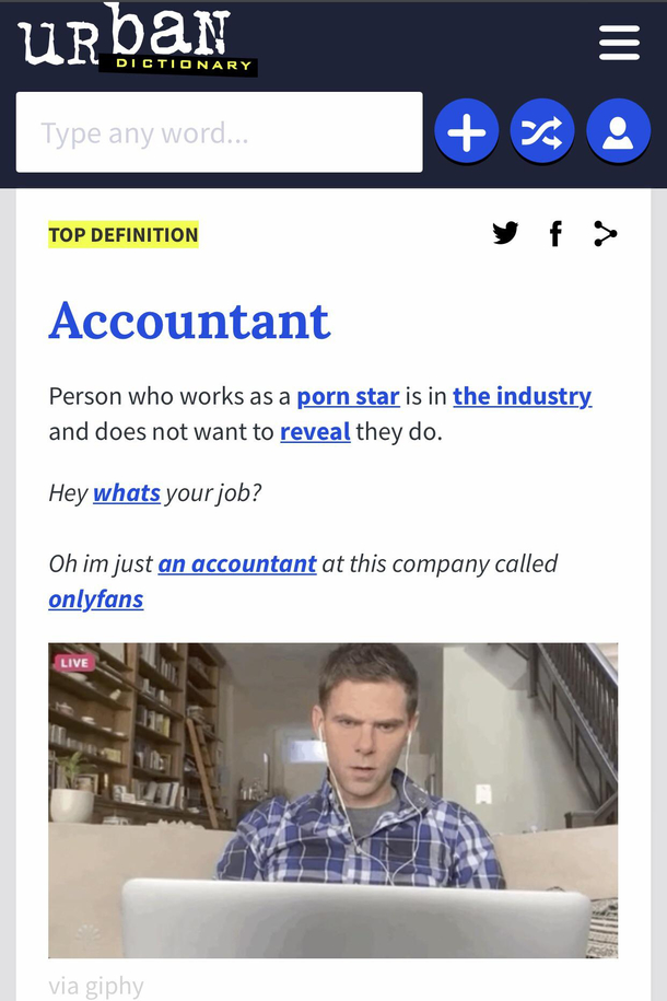 Sure mom youre an accountant that does taxes