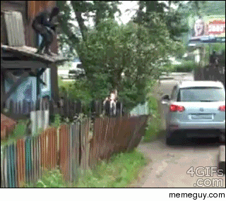 Swat spiderman rescues hostage
