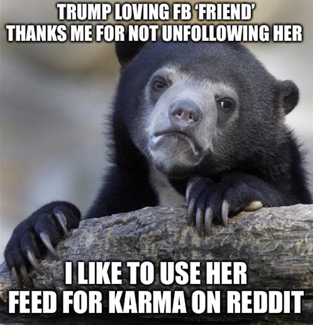Sweet sweet karma