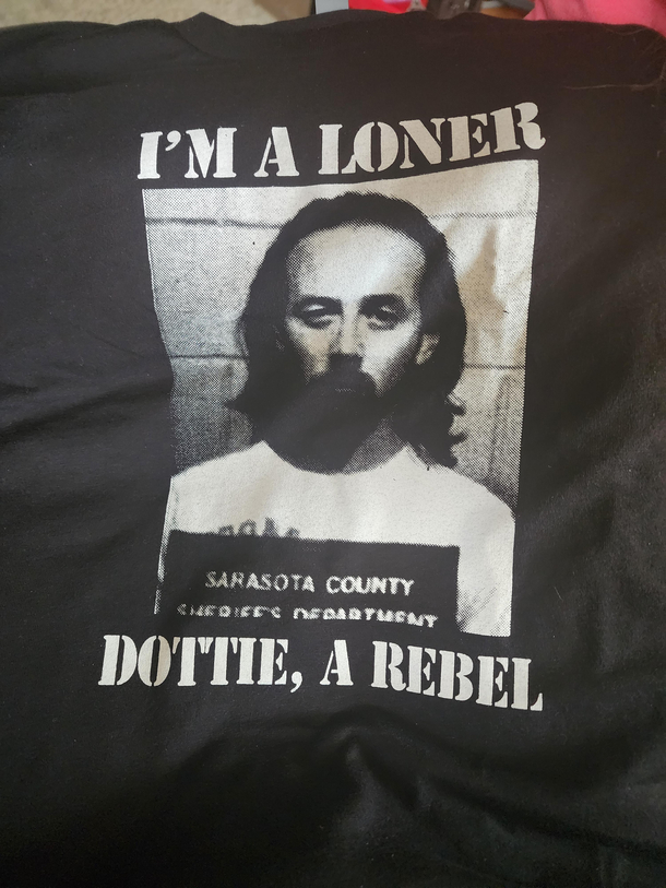 t-shirt that a friend bought for me