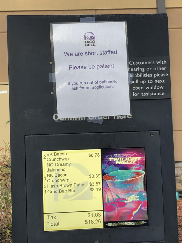 Taco Bell aint playing no games
