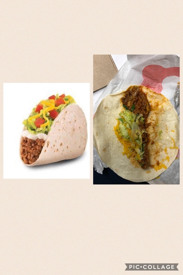 Taco Bell soft taco