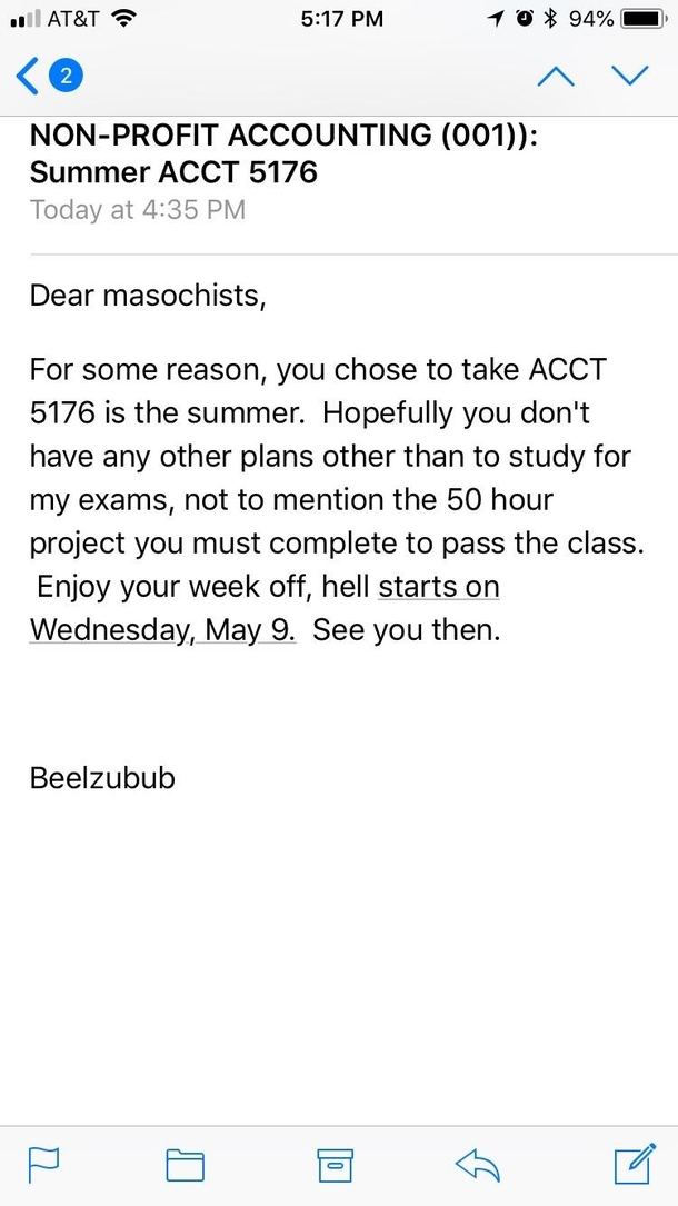 Take a summer class they said itll be easy they said