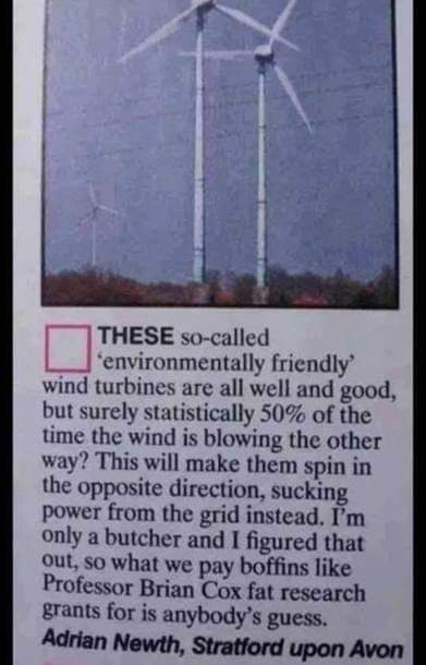Take that science