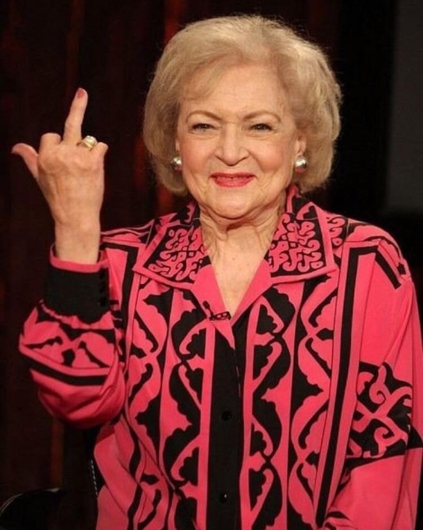 Take that  She made it
