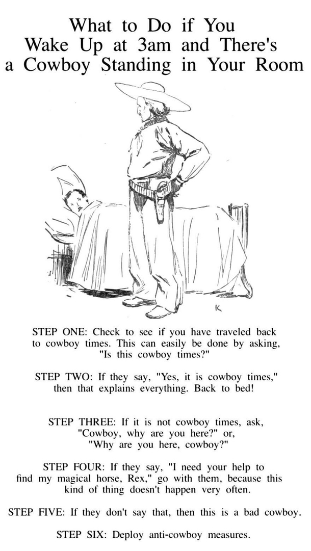 Take your cowboy measures