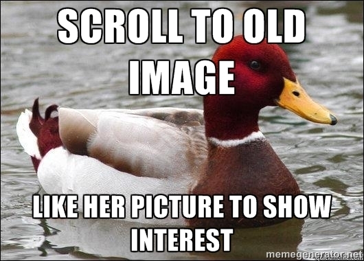 Takes less than a minute and it shows that youre interested in a girl