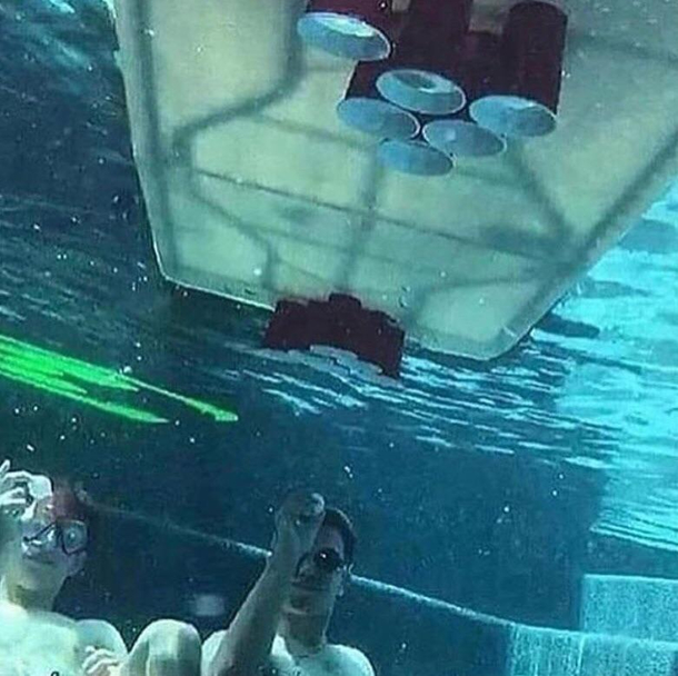 taking beer pong to the next level