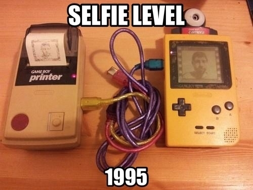 Taking selfies is so much easier these days