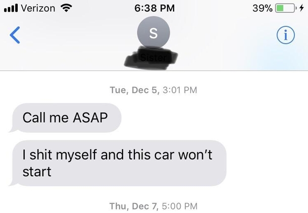 Talk about a shitty day