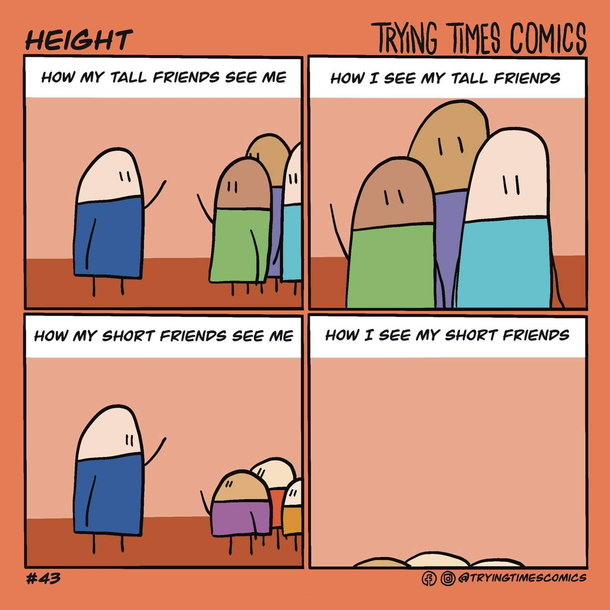 Tall people life oc