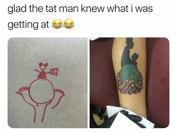 Tattoo artist FTW
