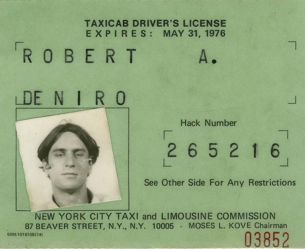 Taxi Driver IRL