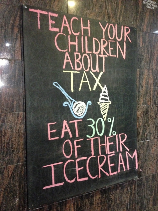 Teach your children about tax