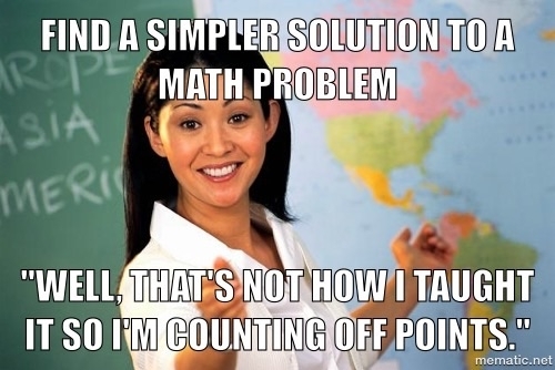 Teachers who do this are absolutely terrible
