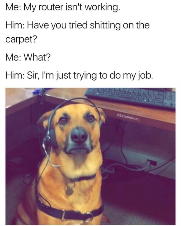 Tech Support Doggo
