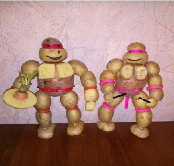 Teenage Mutant Ninja Potatoes