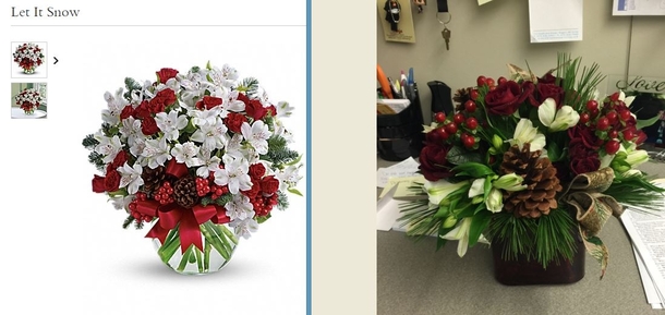 teleflora Expectation Vs Reality