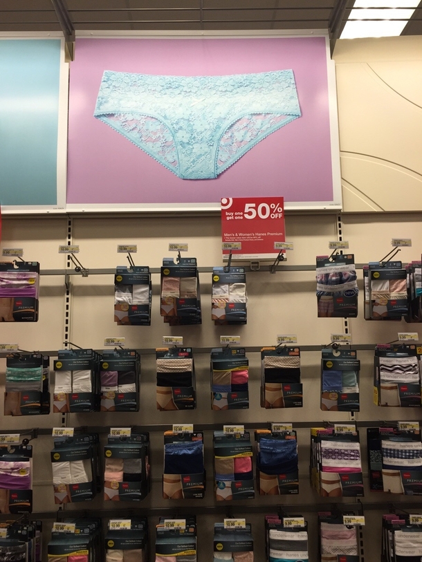 Tell your mom Target has one more pantie in her size