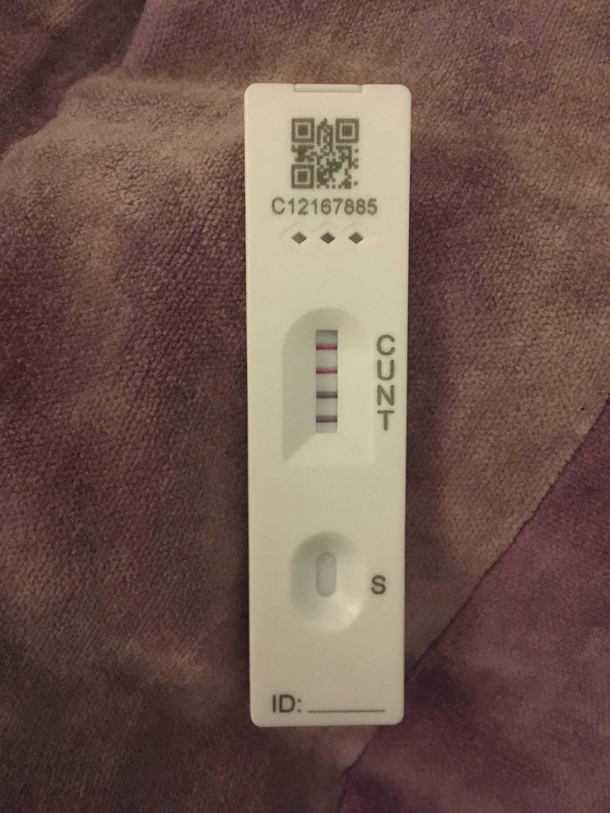 Test came back positive