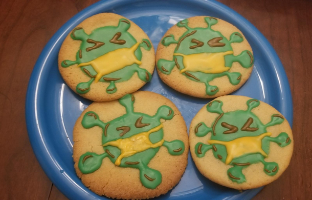 Tested positive for COVID  weeks ago and still stuck super sick at home My best friend made these for me and dropped them off to cheer me up Thought I would share